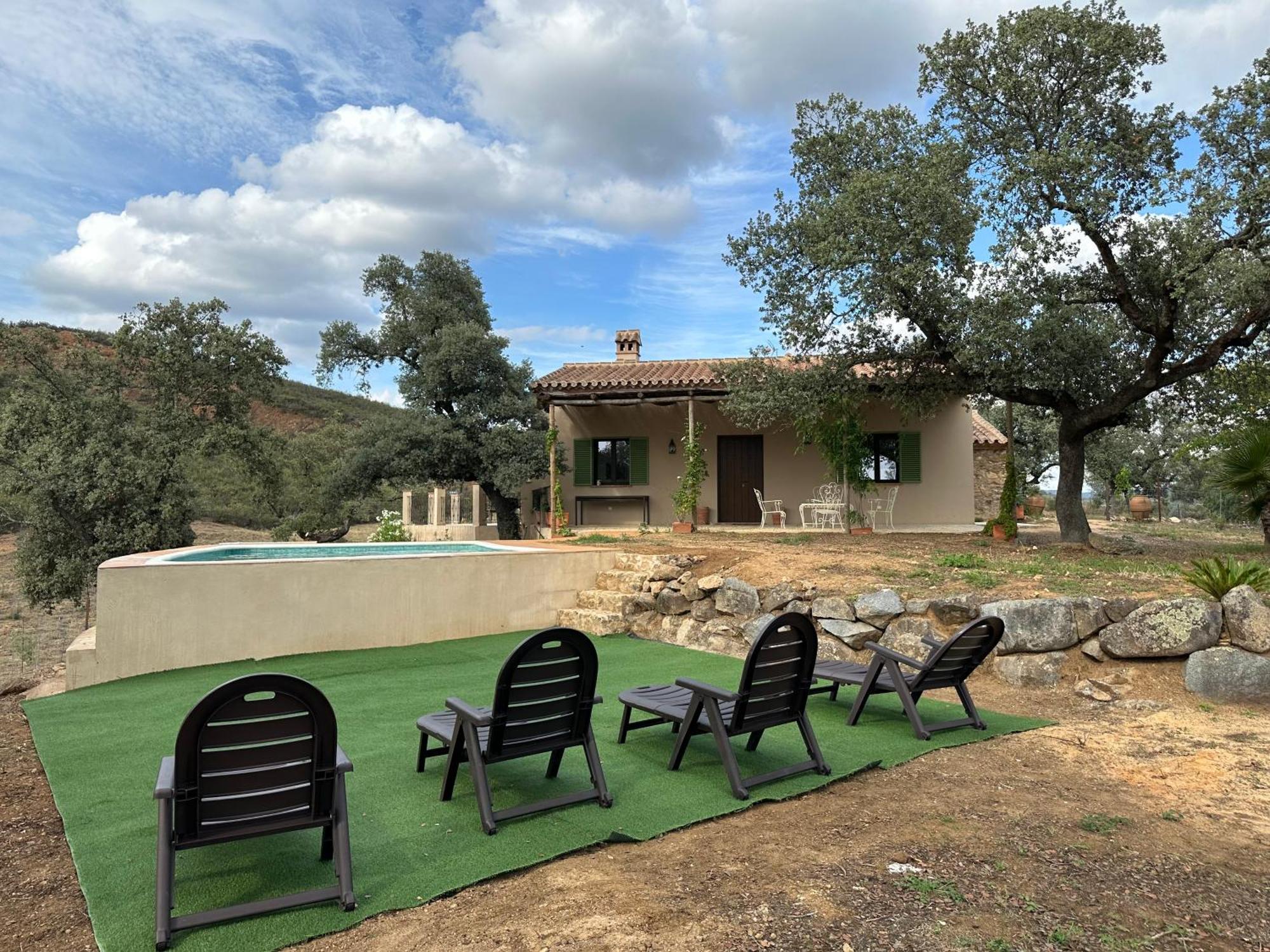 Alojamiento Rural En Aracena. Finca El Rehilete Exterior foto