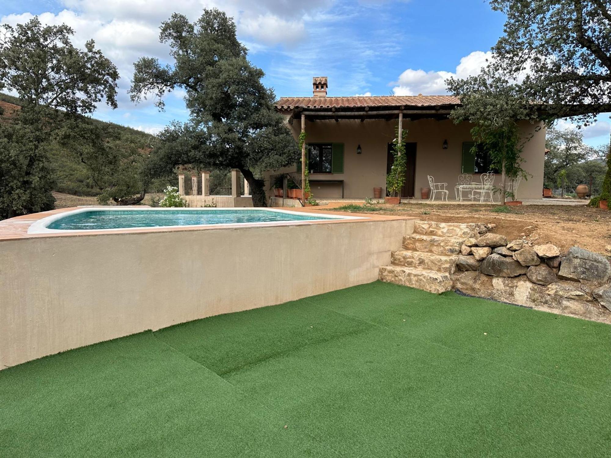 Alojamiento Rural En Aracena. Finca El Rehilete Exterior foto